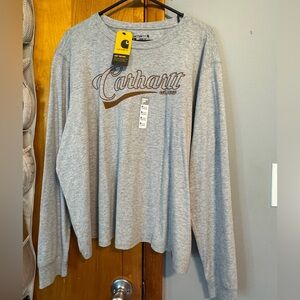 Carhartt Women's Loose Fit Gray Shirt